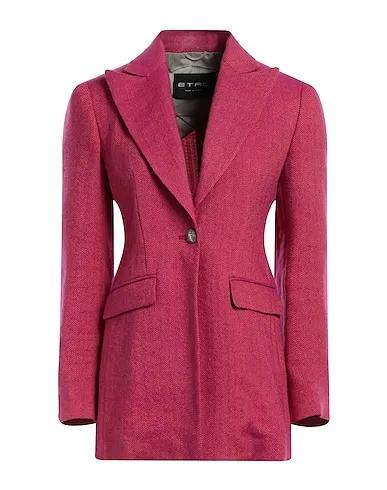 Magenta Tweed Blazer