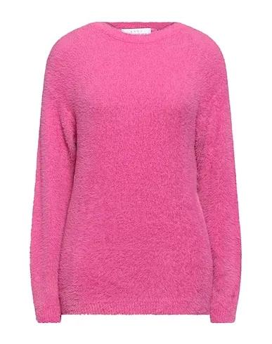 Magenta Velour Sweater