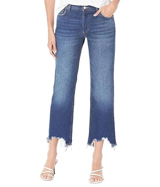 Maggie Mid-Rise Straight Jeans
