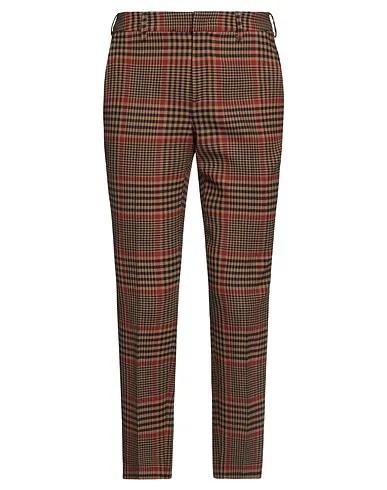 Mandarin Flannel Casual pants