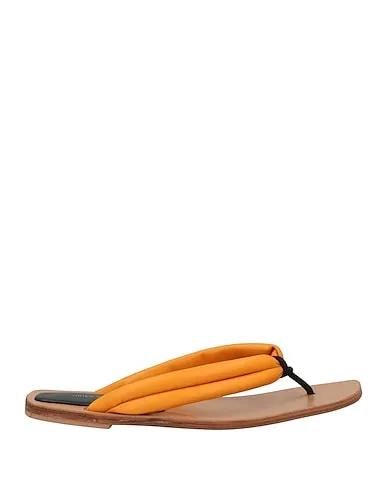 Mandarin Leather Flip flops