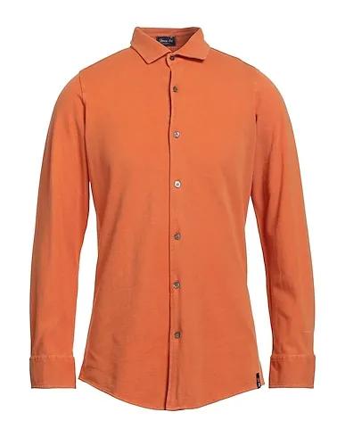 Mandarin Piqué Solid color shirt