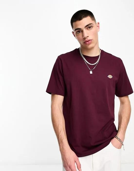 Mapleton small logo T-shirt in maroon