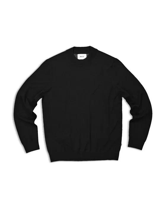 Martin 6605 Wool Regular Fit Mock Neck Sweater