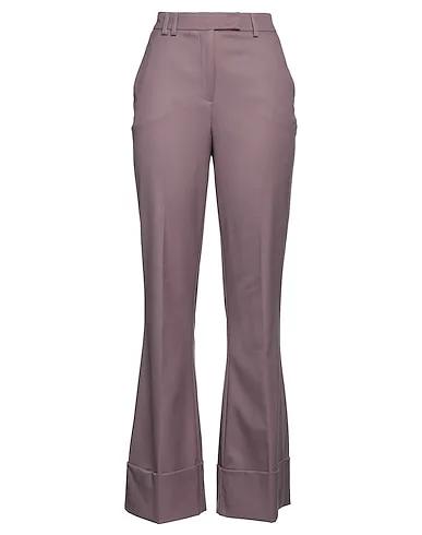 Mauve Flannel Casual pants