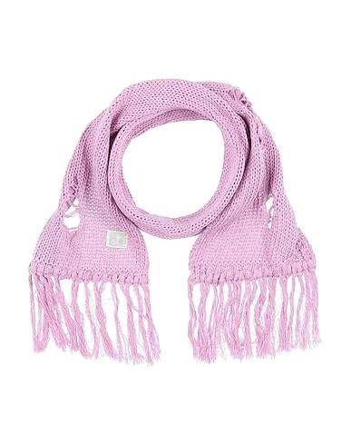 Mauve Knitted Scarves and foulards