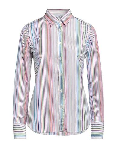 Mauve Plain weave Patterned shirts & blouses
