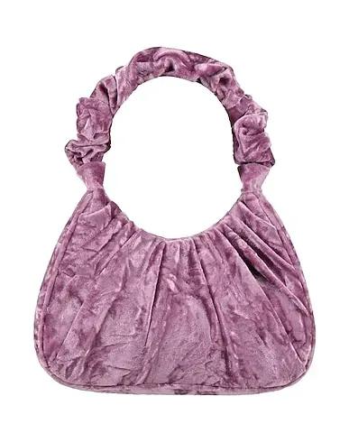 Mauve Velvet Handbag
