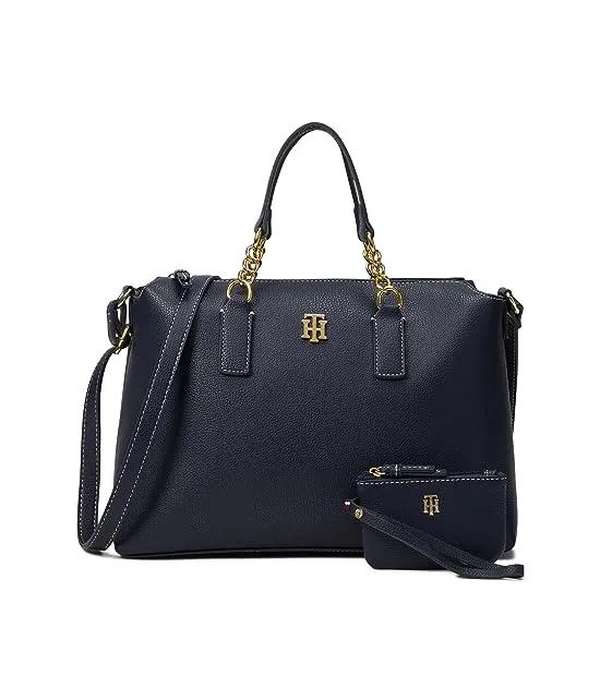 Tommy hilfiger althea pebble top pvc backpack