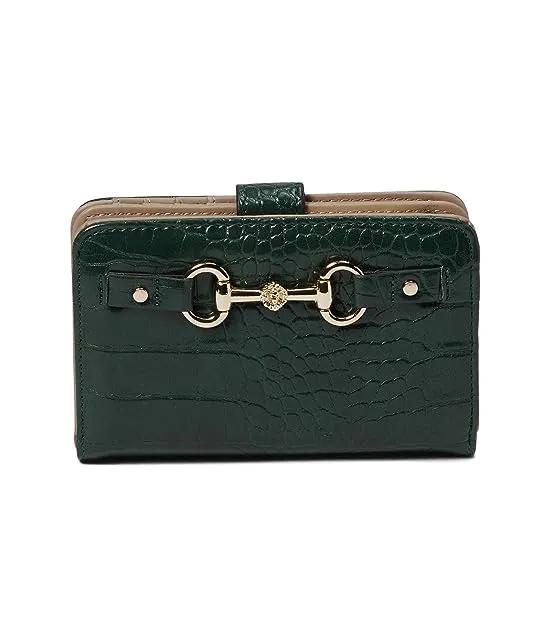 Medium Croco Horsebit Wallet