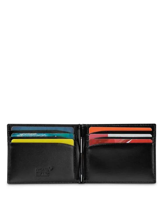 Meisterstück 6cc Leather Wallet with Money Clip