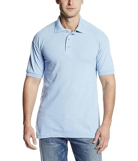 Men's Big Short-Sleeve Pique Polo Shirt