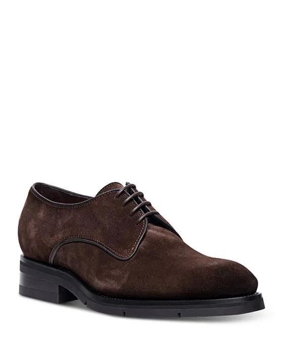 Santoni Men's Carter Plain Toe Oxfords 