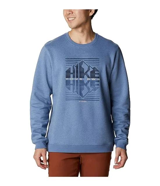 Men's Hart Mountain Graphic Crew, Soft Pullover