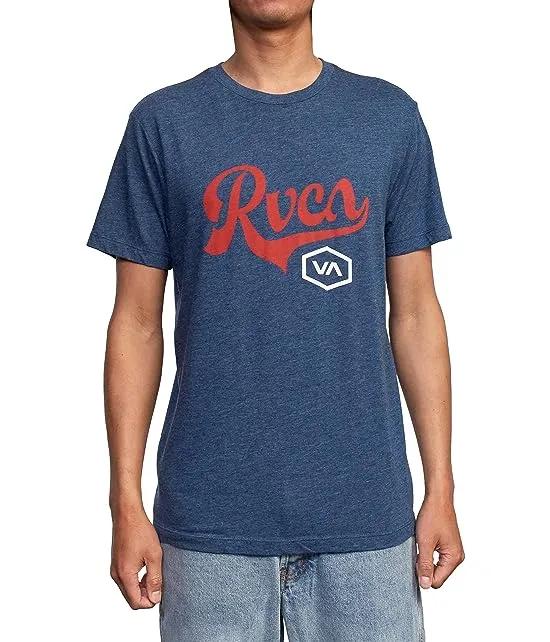 Men's Premium Red Stitch Short Sleeve Graphic Tee Shirt