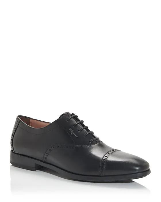 Men's Riley Leather Cap Toe Oxford Dress Shoes - Regular