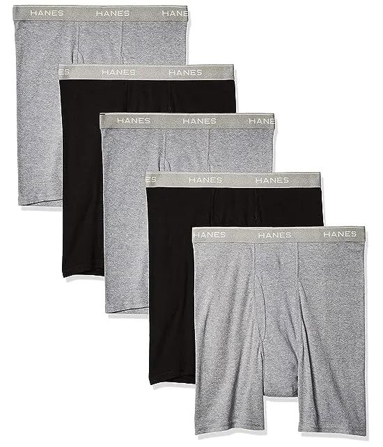 Men's Tagless Cool Dri Boxer Briefs with ComfortFlex Waistband-Multiple Packs Available
