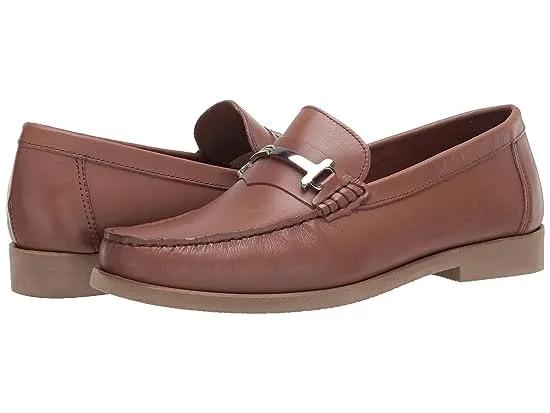 Mens Leather Made in Brazil Lightweight Loafer with Bit Buckle