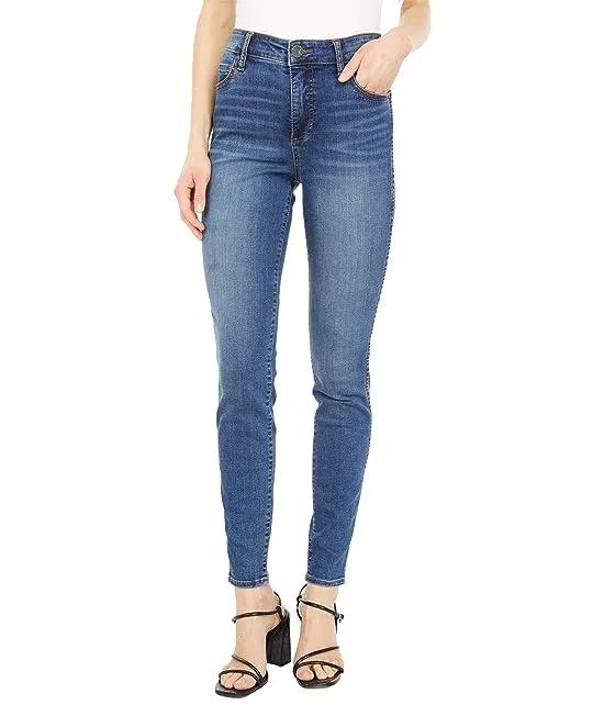 Mia High-Rise Fab Ab Skinny Jeans