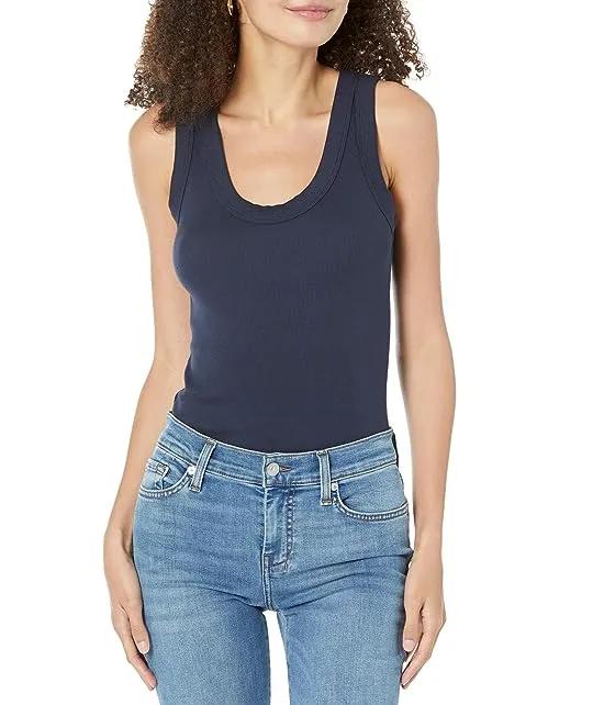 Micah Ruched Scoop Neck Tank