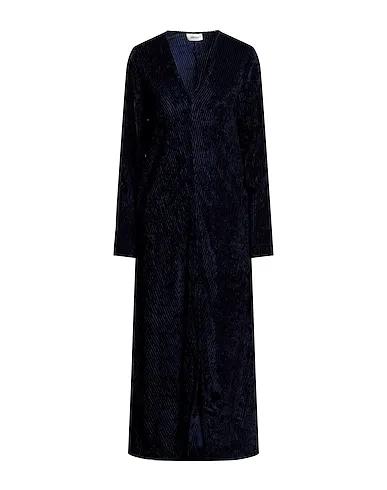 Midnight blue Chenille Long dress