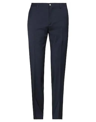 Midnight blue Cool wool Casual pants