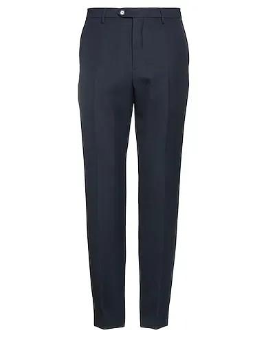 Midnight blue Cool wool Casual pants