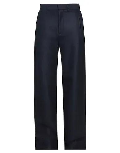 Midnight blue Cool wool Casual pants