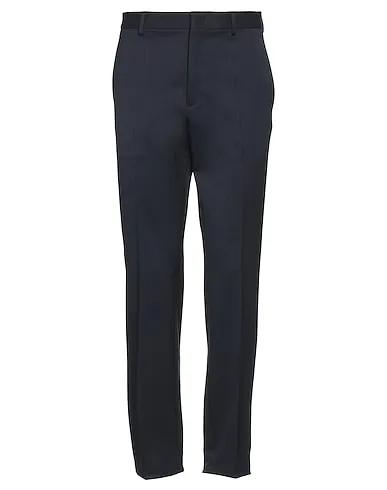 Midnight blue Cool wool Casual pants