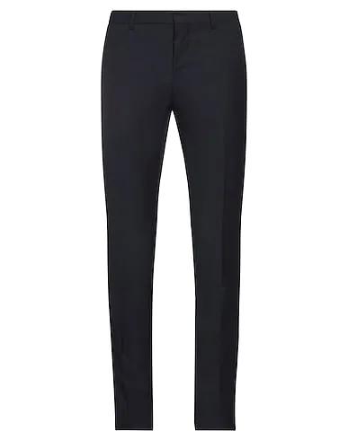 Midnight blue Cool wool Casual pants