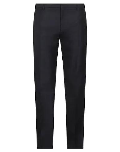 Midnight blue Cool wool Casual pants