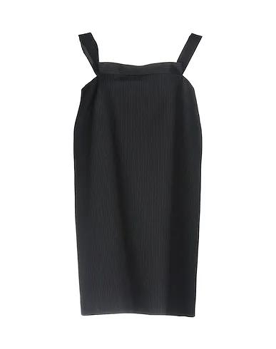 Midnight blue Cool wool Short dress