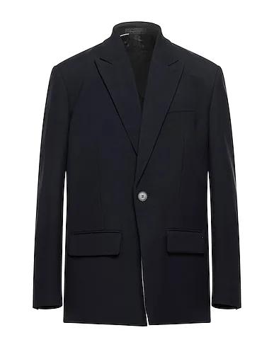 Midnight blue Cotton twill Blazer
