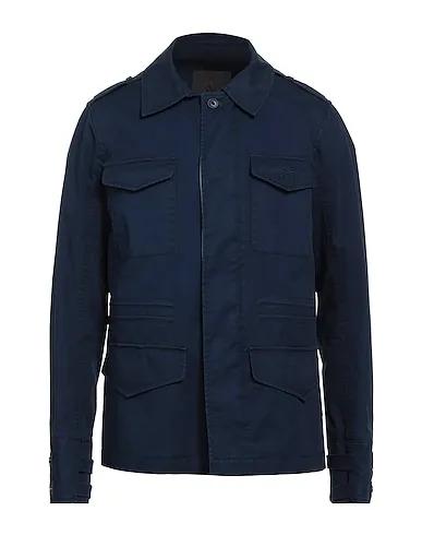 Midnight blue Cotton twill Jacket