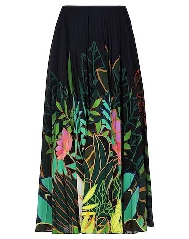 Midnight blue Crêpe Maxi Skirts