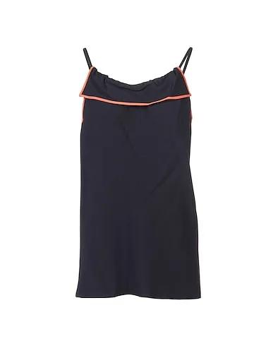 Midnight blue Crêpe Top