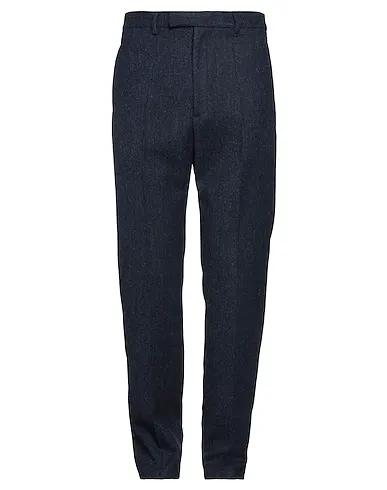 Midnight blue Flannel Casual pants