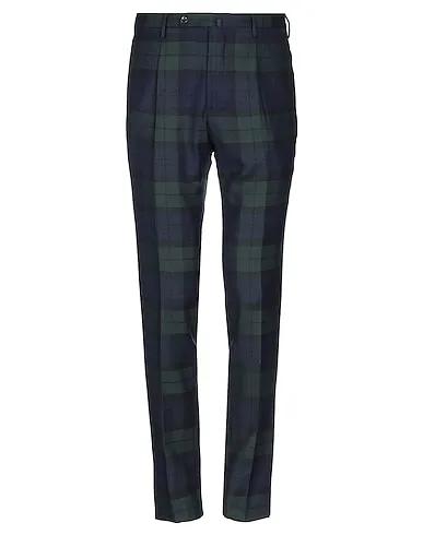 Midnight blue Flannel Casual pants