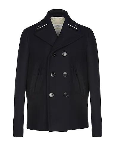 Midnight blue Flannel Coat