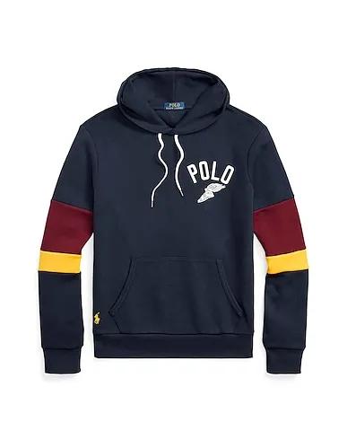 Midnight blue Hooded sweatshirt DOUBLE-KNIT GRAPHIC HOODIE
