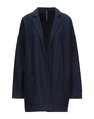 Midnight blue Jersey Full-length jacket