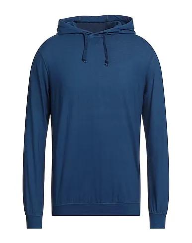 Midnight blue Jersey Hooded sweatshirt