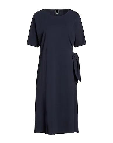 Midnight blue Jersey Midi dress