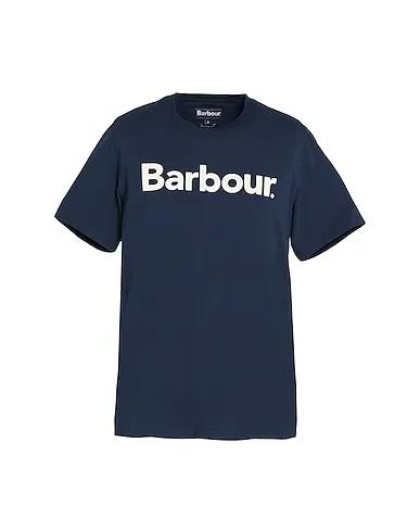 Midnight blue Jersey T-shirt Barbour Logo Tee
