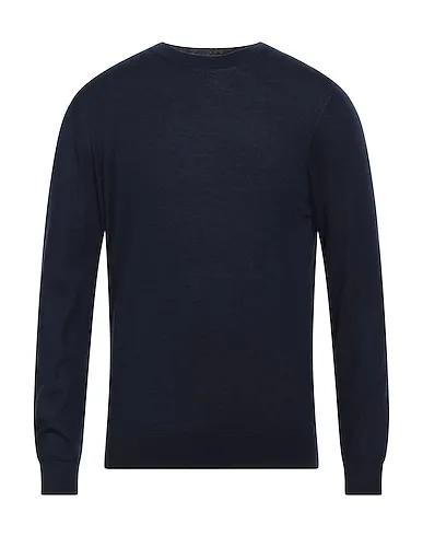 Midnight blue Knitted Cashmere blend
