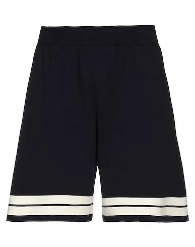 Midnight blue Knitted Shorts & Bermuda