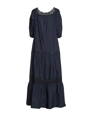 Midnight blue Lace Long dress