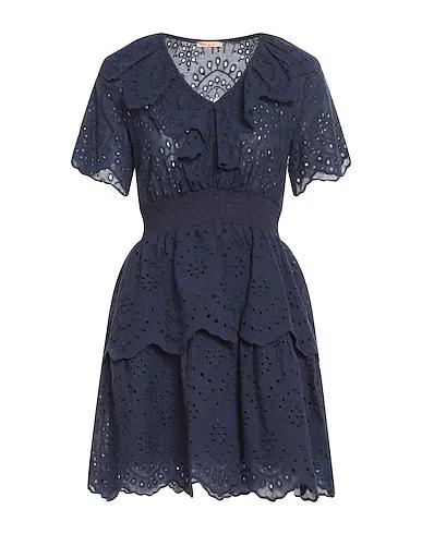 Midnight blue Lace Short dress