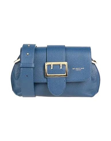 Midnight blue Leather Cross-body bags