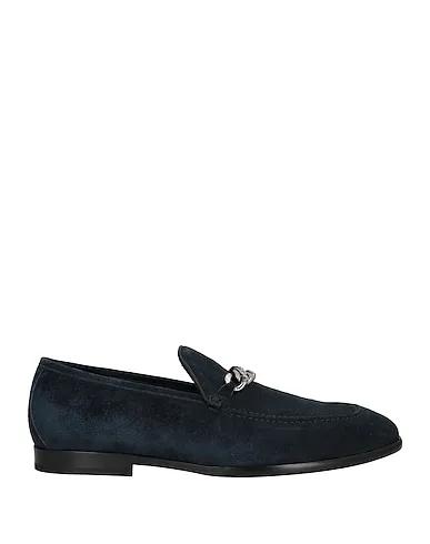 Midnight blue Leather Loafers